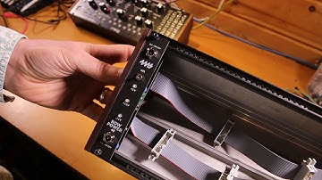 Molten Modular 05 - Installing the Eurorack case and power supply