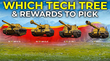 Which Free Tech Tree to Pick and How to Spend Rewards in World of Tanks