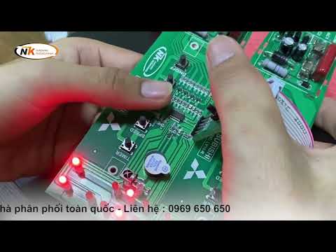 Video Sản xuất, Gia công mạch quạt Mitsubishi LV-16R, W16,... - youtube