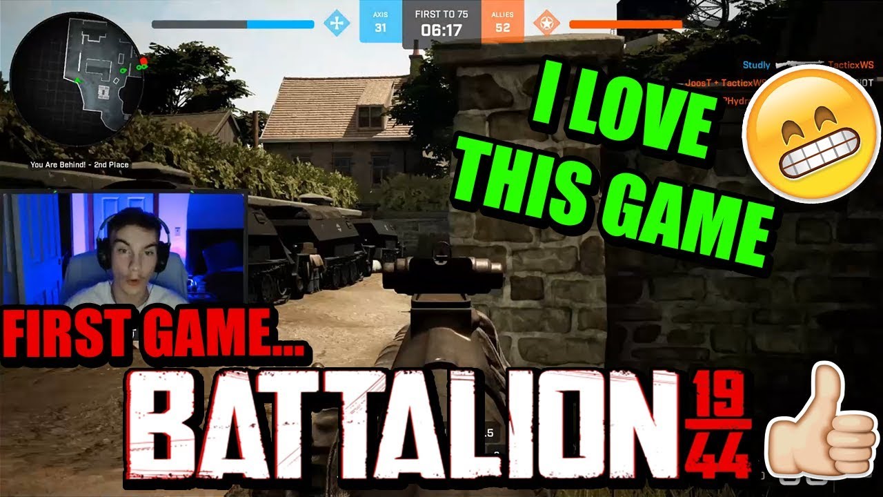 FIRST GAME of BATTALION 1944 GAMEPLAY (How to Play)