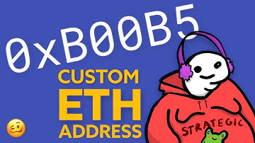 Create Custom ETHEREUM Address (and finally get girlfriend!)