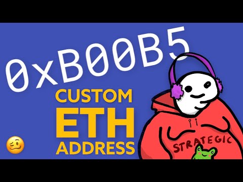 Create Custom ETHEREUM Address (and Finally Get Girlfriend!)