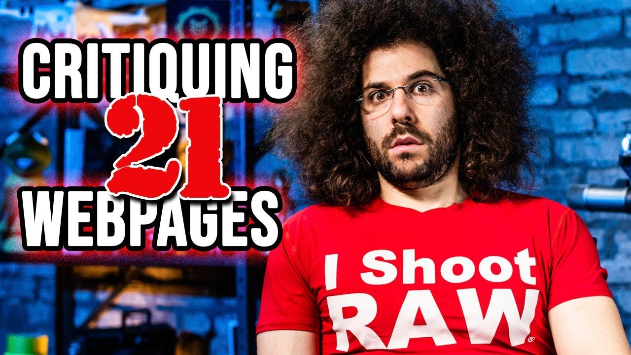 canon definicion Critiquing 21 Photographers' Websites | GOOD, BAD & TERRIBLE!
