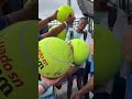 Chris Eubanks mobbed by fans at 2023 US Open