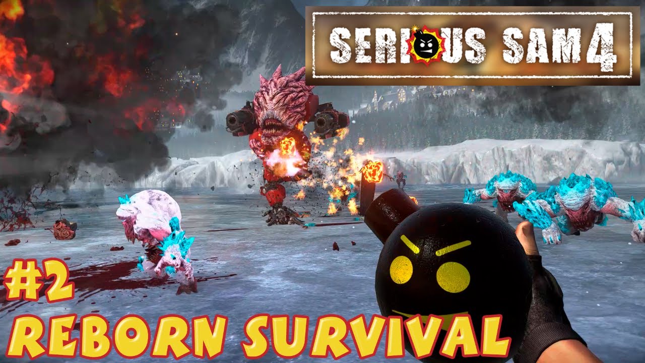Serious Sam 4 [REBORN] SURVIVAL - Frozen Lake - YouTube