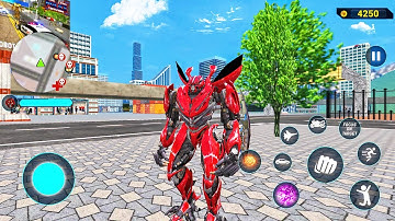 Mirage Multiple Transformation Jet Robot Car Game 2020 - Android Gameplay #2