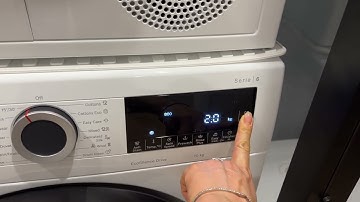 Quick guide how to use Bosch S6 Washing machine
