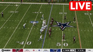 NFL LIVE🔴 Falcons vs. Cowboys | Preseason Week 3 Full Game - 22nd August 2025 Madden 26 Simulation