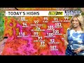 Temperatures trending up through July 4th weekend in Las Vegas