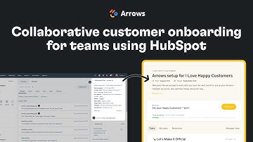 Arrows.to — onboard your customers using HubSpot
