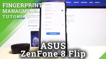 How to Activate Fingerprint Animation in ASUS ZenFone 8 Flip – Find Fingerprint Settings