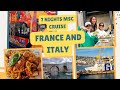 Unforgettable travel experienced  exploring france and genova italy