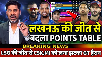 IPL Points Table 2023 Today | LSG VS SRH After Match points Table | LSG VS SRH Full Match Highlights