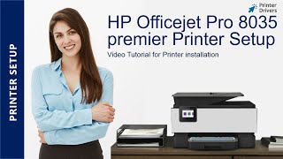 HP officejet pro 8035 printer setup 