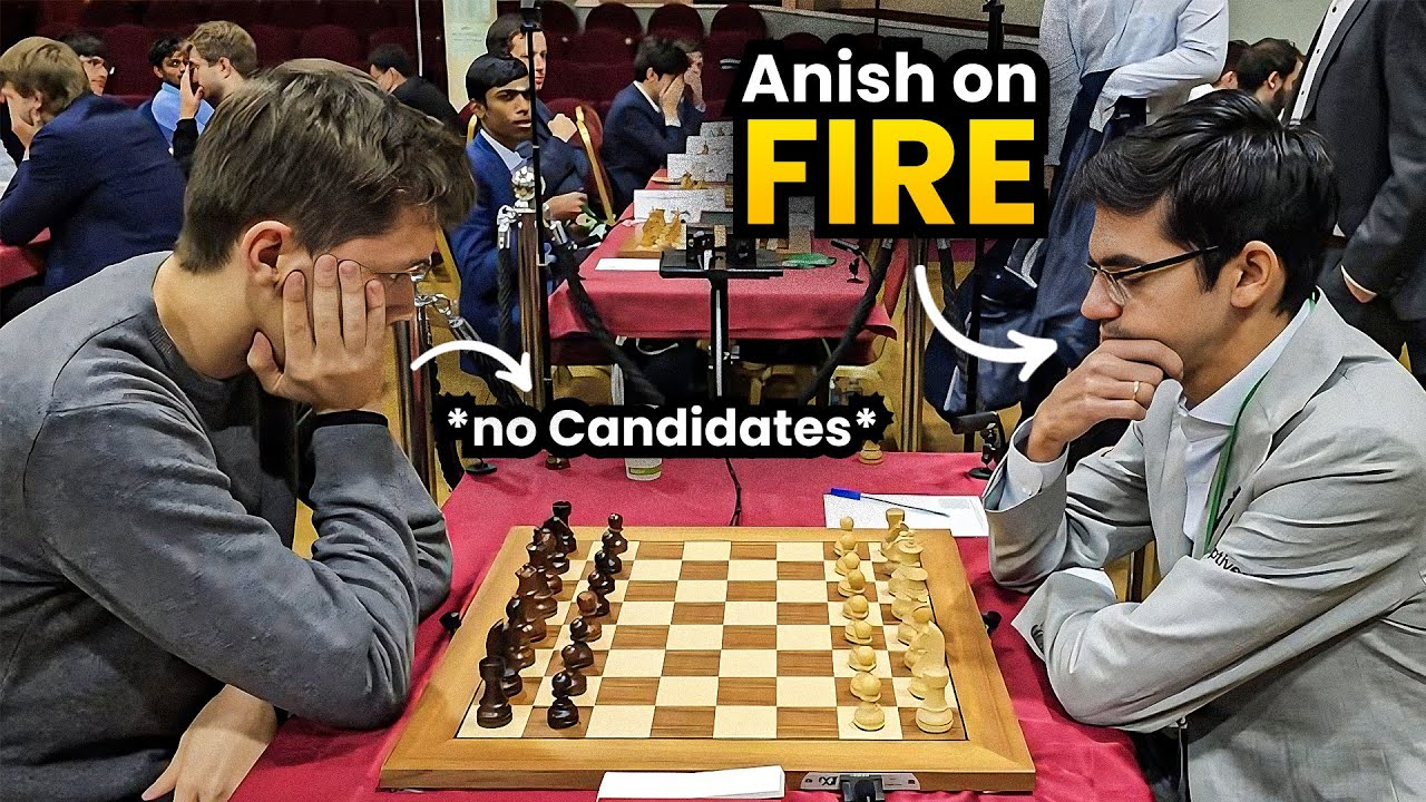International Chess Federation on X: Anish Giri is the new leader