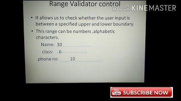 Lecture-11|Validation Controls in asp.net|Asp.net|