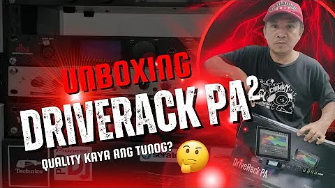 UNBOXING DRIVERACK PA2