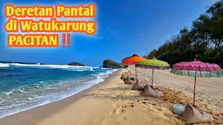 BLOSOK BEACH, MBRESAH BEACH, WHITE SAND BEACH‼️ THIS IS A LIST OF BEACHES IN WATU KARUNG PACITAN‼️