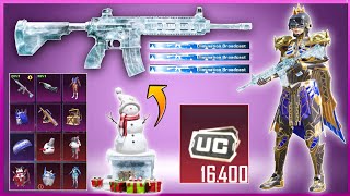 😱PUBG MOBILE KR M416 GLACIER CRATE OPENING|16,400UC CRATE OPENING