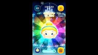 Tsum Tsum 高分選手- 仙杜瑞拉Cinderella (Slv3) 達兩千萬分20 ... 