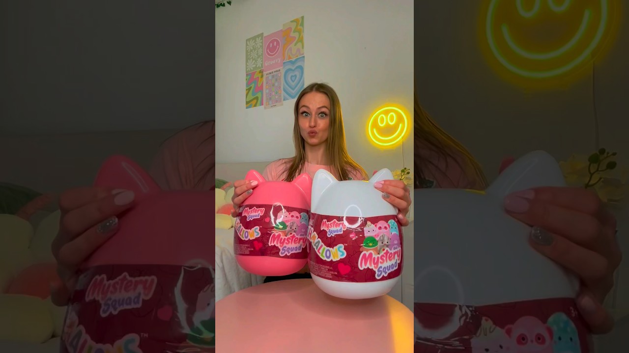 [ASMR] UNBOXING GIANT MYSTERY *VALENTINES* SQUISHMALLOWS!!😍🌹✨💓 (RARE CUPCAKE HUNT!!🫢🤞🏻) 