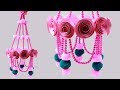 Amazing Ceiling hanging Design - Easy WOOLEN Craft ideas - DIY Home Decor - cool craft