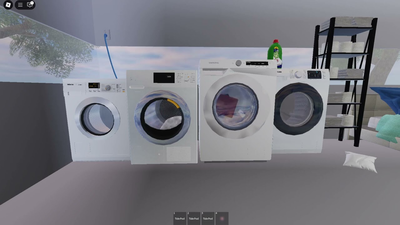 Samsung Ai vs. Ecobubble: Spin Race Washing Machine UNBALANCED SPIN😱