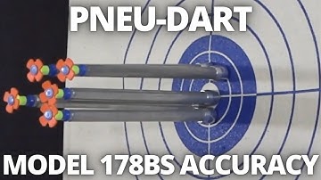 HOW THE PNEU-DART MODEL 178BS DEMONSTRATES ACCURACY