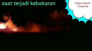 Gempar... Pondok Pesantren Darussalam Depok Terbakar