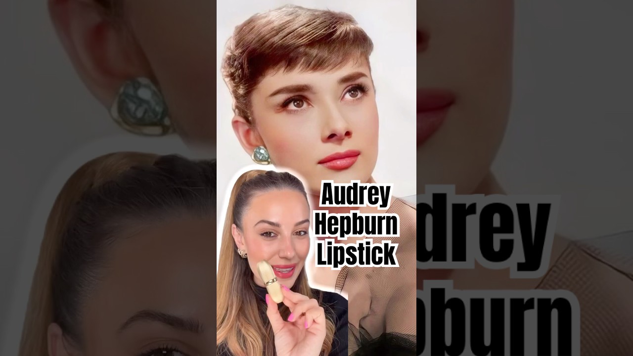 Audrey Hepburns iconic lipstick💋
