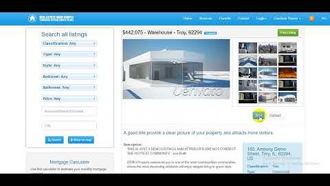 Website bất động sản đầy đủ tính năng cho người dùng bằng PHP