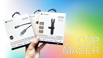 Giới thiệu một số cáp MAZER: đẹp xịn mịn