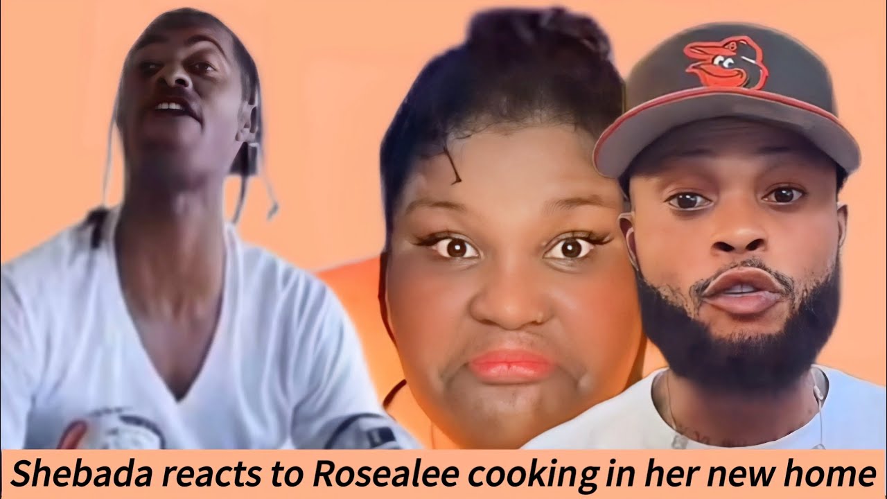 Shebada reacts to Rosealee cooking in her new  home?!!