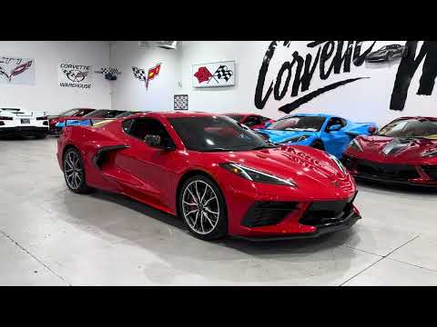 2025 Chevrolet Corvette Coupe 2LT, Z51, E60, Machined, CF Pkg $4k, Wing Only 5k Miles!