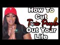 ❌HOW TO CUT OFF TOXIC PEOPLE !✂️❌🙅♀️🚫 RIGHT NOW! | #spiritualaspect |THEEDOMESTICBEAUTY