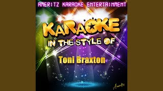 Spanish Guitar (In the Style of Toni Braxton) (Karaoke Version)