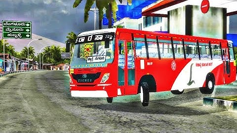 #NEKRTC NEW #EICHER (  V 1  )BUS MOD BUSSID