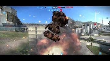 Robot Warfare : How to work with robot # 040 alternate way to deal with sniper.