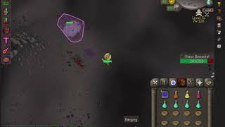 Osrs Chaos Elemental 11Kc Trip High Lvl Craws Bow