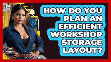 How Do You Plan An Efficient Workshop Storage Layout?