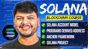 Solana Course For Beginners - 3 hours🔥| Solana Account Model | Anchor Framework | Hindi | Code Eater