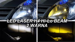 Tutorial Pemasangan Lampu LED Headlamp Mobil Socket H4