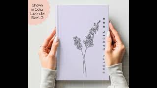40th Birthday Milestone Gift - Custom Journal for Her