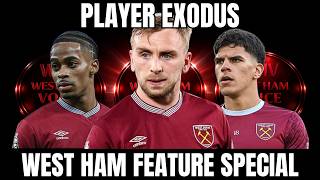WEST HAM PLAYER EXODUS | AGENTS TURNING PLAYERS' HEADS | PLAYERS MUST FOCUS ON SEASON'S FINAL GAME