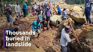 Thousands buried alive after Papua New Guinea landslide