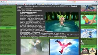 Legendary Pokemon X and Y's names REVEALED!! Xerneas and Yveltal
