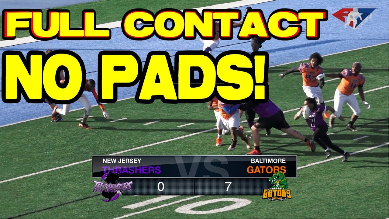 New Jersey Thrashers vs Baltimore Gators 2017 Season Opener A7FL YouTube