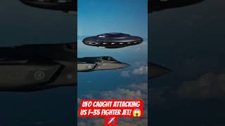 ​UFO Caught Attacking US F-35 Fighter Jet! 😱✈️ #shorts