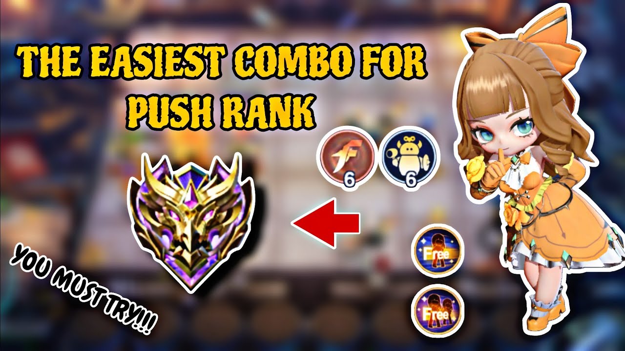 UPDATE!!! THE EASIEST COMBO FOR CURRENT META VERY EASY PUSH TO MYTHIC || MAGIC CHESS GO GO 