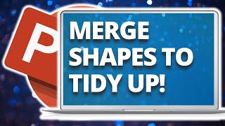 How to clean up messy page edges using merge shapes in PowerPoint 🔥  [BUILD REPORTS IN PPT!] screenshot 3